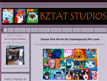 Tablet Screenshot of bztatstudios.com